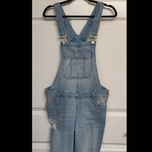 Light Denim Overalls - Blue Spice